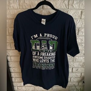 Dads Seahawks shirt